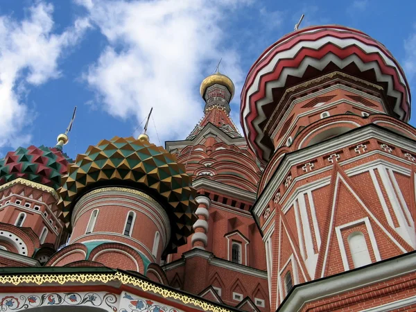 Московский храм Василия — стоковое фото