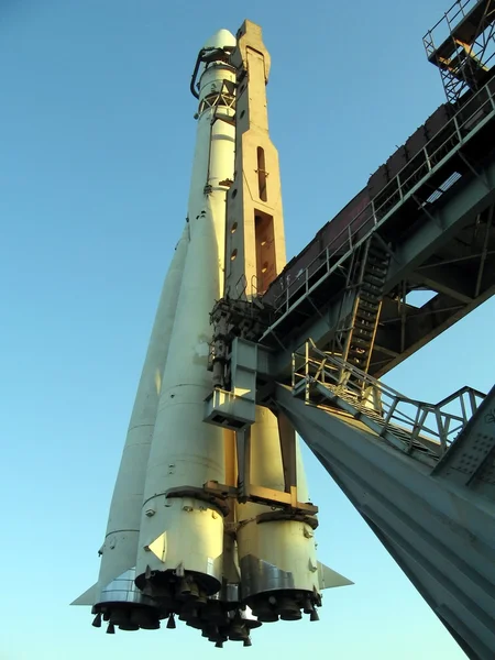 Прямая ракета — стоковое фото