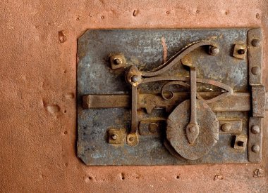 Old door-lock clipart