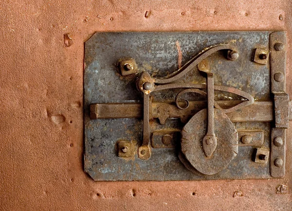 stock image Old door-lock