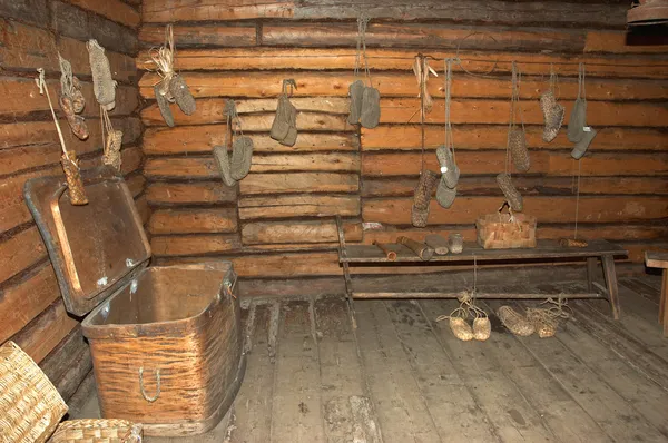 Eski Rus izba — Stok fotoğraf