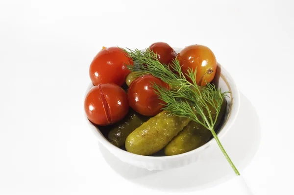 Gemüsekonserven — Stockfoto