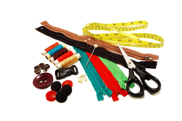 Accessory Kit for sewing — Stock Photo, Image