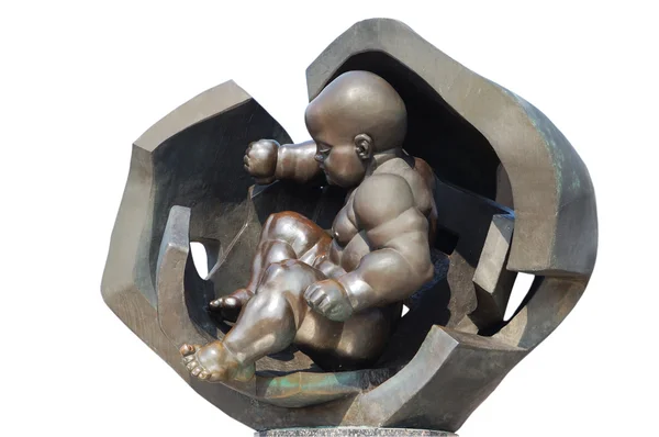 Rzeźba dziecko — Zdjęcie stockowe