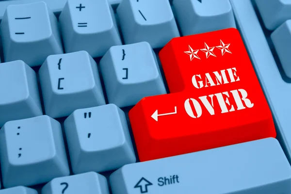 Game over — Stockfoto