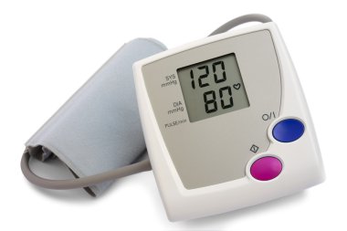 Blood pressure monitor clipart