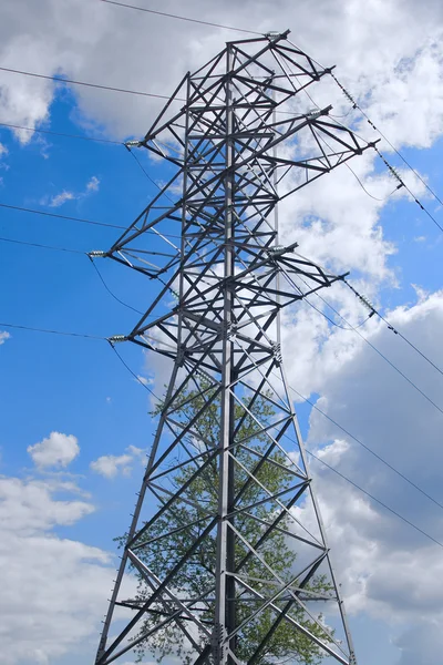 stock image Electric power pylon