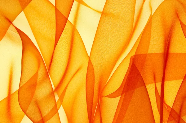 Orange organza background — Stock Photo, Image