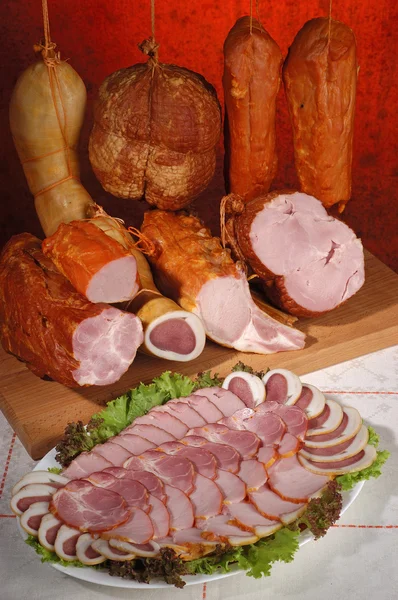Delikatesy mięsne — Zdjęcie stockowe