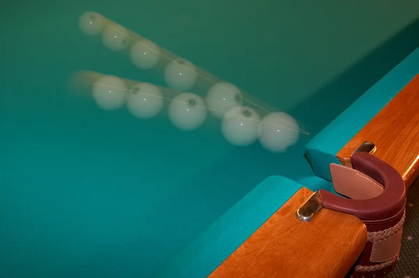 stock image Billiard ball - motion