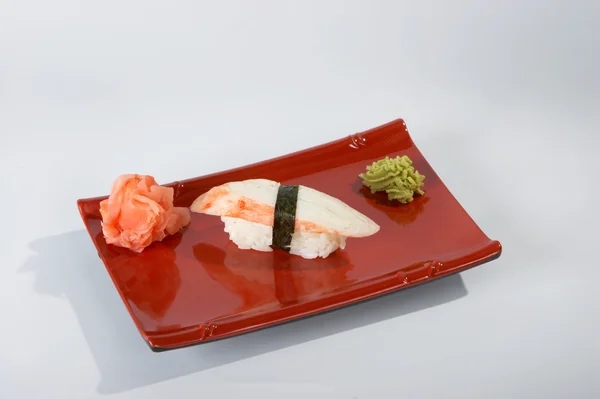 Krabbenfleisch-Sushi — Stockfoto