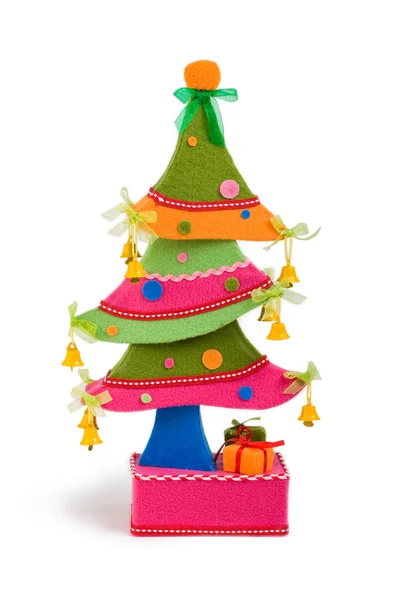 Árbol de Navidad decorativo Imágenes de stock libres de derechos