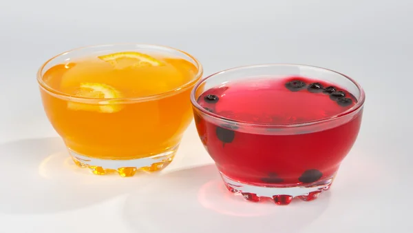 Stock image Orange and bilberry jelly