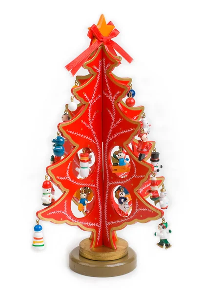 Dekorativ julgran — Stockfoto