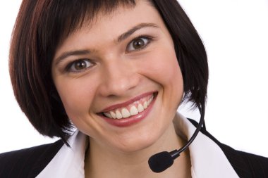 Telephone operator clipart