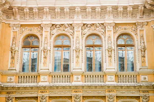 stock image Close-up of old building