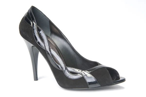 Suede female shoe — Stock Photo, Image