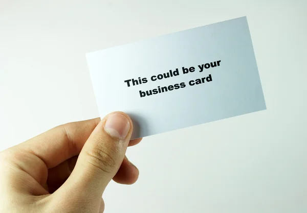 stock image Business card