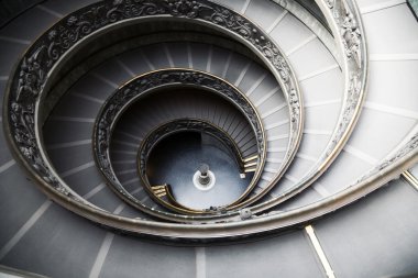 Staircase in Vatican museum