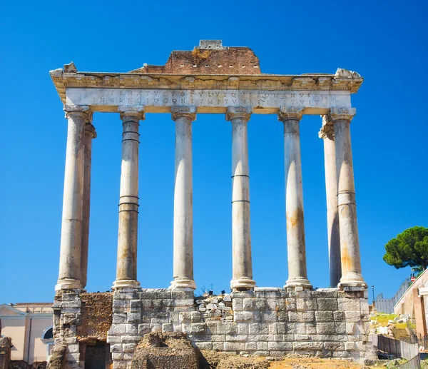 Στήλες σε φόρουμ της Ρώμης — Φωτογραφία Αρχείου