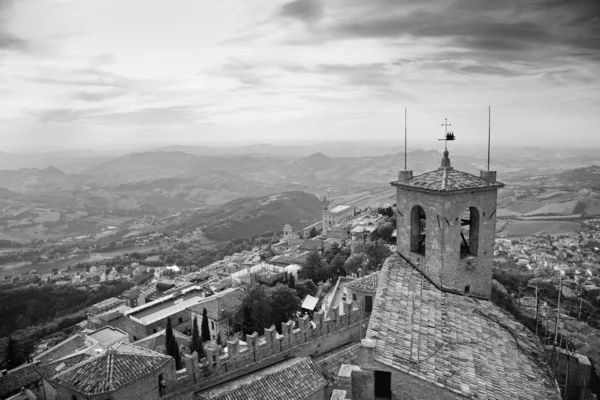 San Marino vista sulla città — Foto Stock