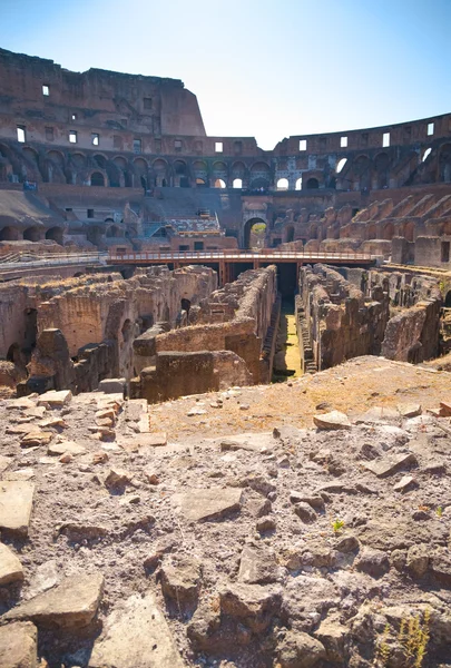 Belső rész a Colosseum — Stock Fotó