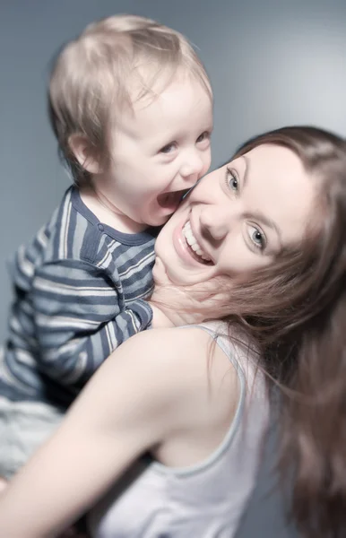 Mutter und Sohn — Stockfoto