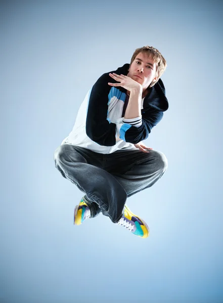 Young man modern dance — Stock Photo, Image
