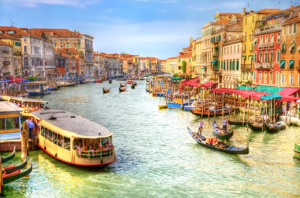 Vista do Grande Canal de Veneza — Fotografia de Stock