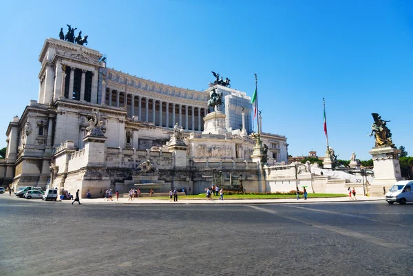 Monumento de Vittorio Emanuele II — Fotografia de Stock