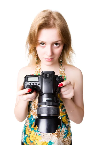 Fotograaf beginner — Stockfoto