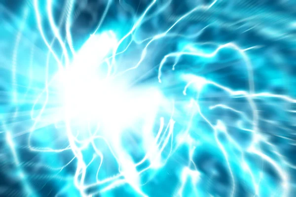 Абстрактний потік синьої енергії — стокове фото