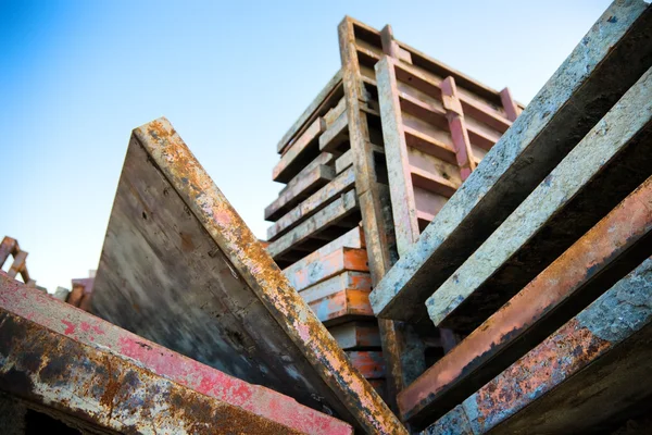 Abstracte zware metalen constructies — Stockfoto