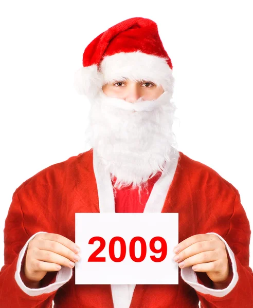 Санта-Клаус 2009 — стоковое фото