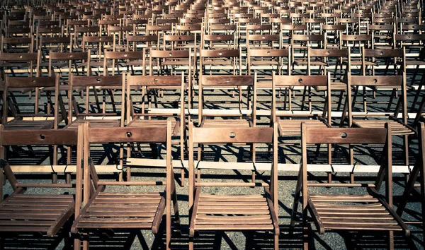 Lots of chairs — Stock Photo, Image