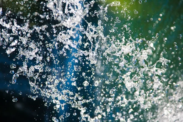 Νερό σταγόνες closeup — Φωτογραφία Αρχείου