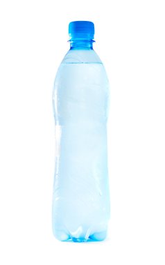 şişe soğuk su ile