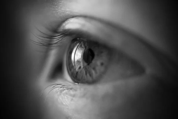 Γυναίκα μάτι έννοια — Φωτογραφία Αρχείου