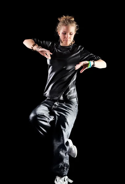 Young woman modern dance — Stock Photo, Image