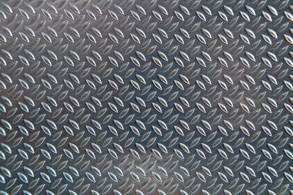 Chequer textura metálica — Fotografia de Stock