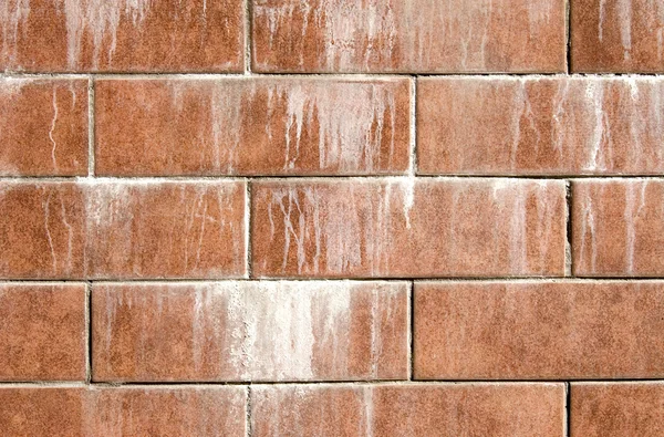 Brick with stains — Stock Photo, Image