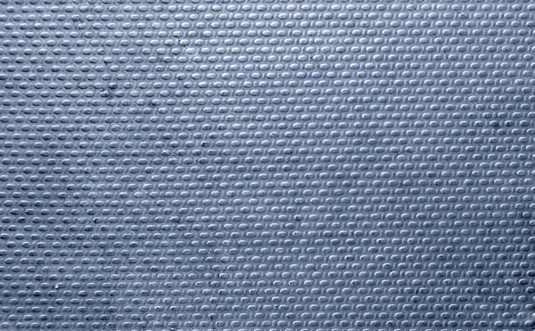 Ribbed metal texture with blue tint — Stock Photo, Image