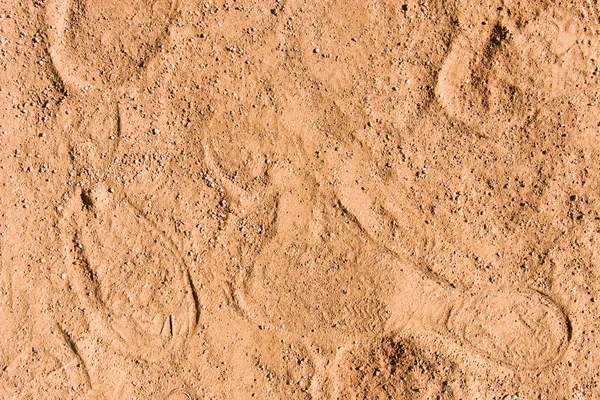 Sand mit Tritt — Stockfoto
