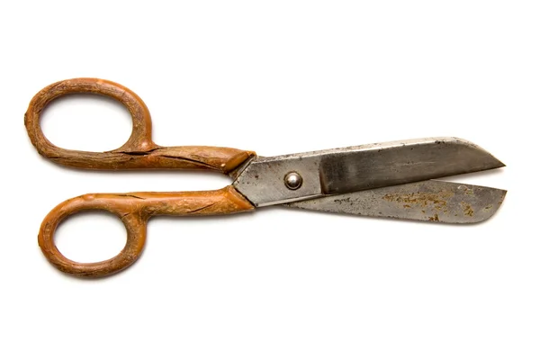 Старые ножницы — стоковое фото