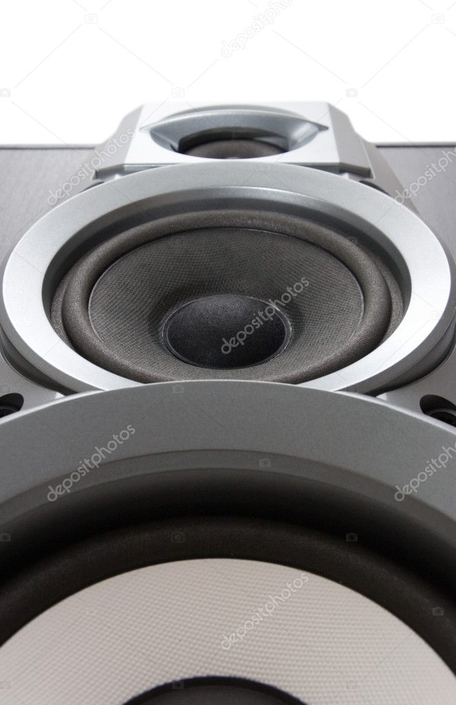 Loud speaker bottom view