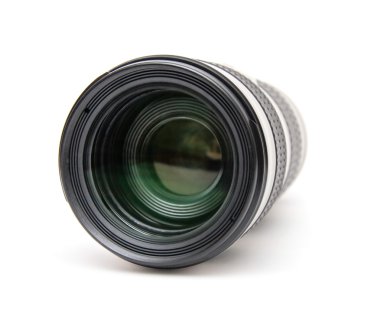 Camera telephoto lens clipart