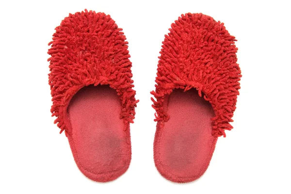 红色拖鞋 — 图库照片