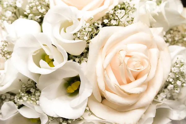 Γάμος μπουκέτο λουλούδια — Φωτογραφία Αρχείου