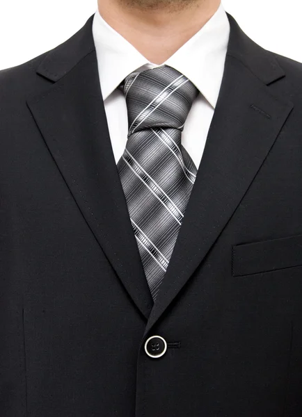 Affärsman kostym bröst — Stockfoto