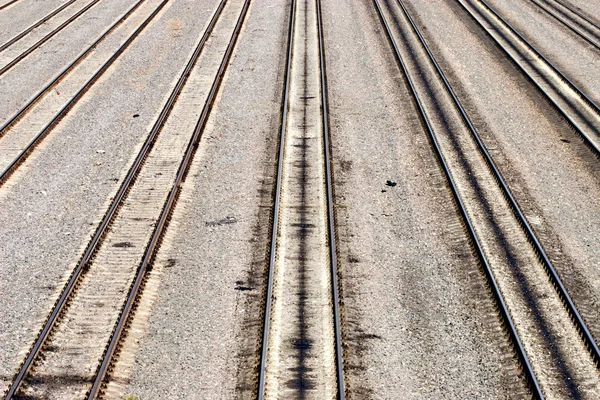 Duży pusty kolejowe — Zdjęcie stockowe